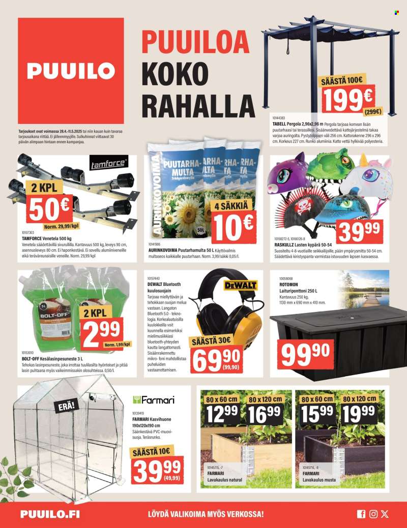 Puuilo tarjoukset  - 28.04.2025 - 11.05.2025.