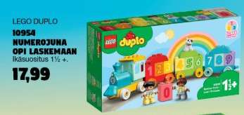 LEGO DUPLO 10954 Numerojuna Opi Laskemaan
