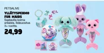 PETSALIVE YLLÄTYSPEHMO FUR MAIDS