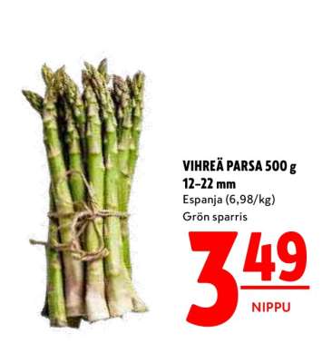 VIHREÄ PARSA 500 g