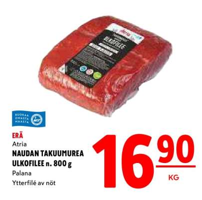 NAUDAN TAKUUMUREA ULKOFILEE n. 800 g