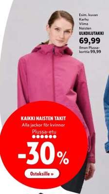 Karhu Viima Naisten ULKOILUTAKKI