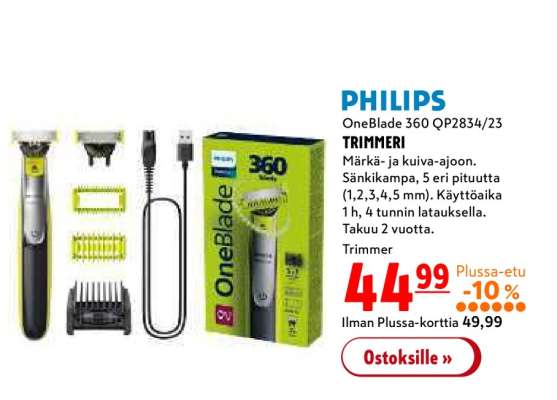 OneBlade 360 QP2834/23