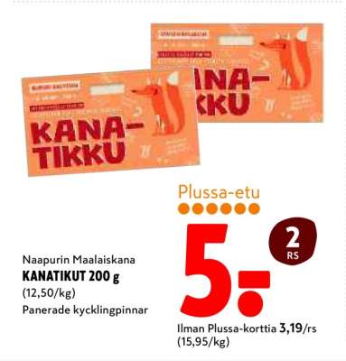 Naapurin Maalaiskana KANATIKUT 200 g