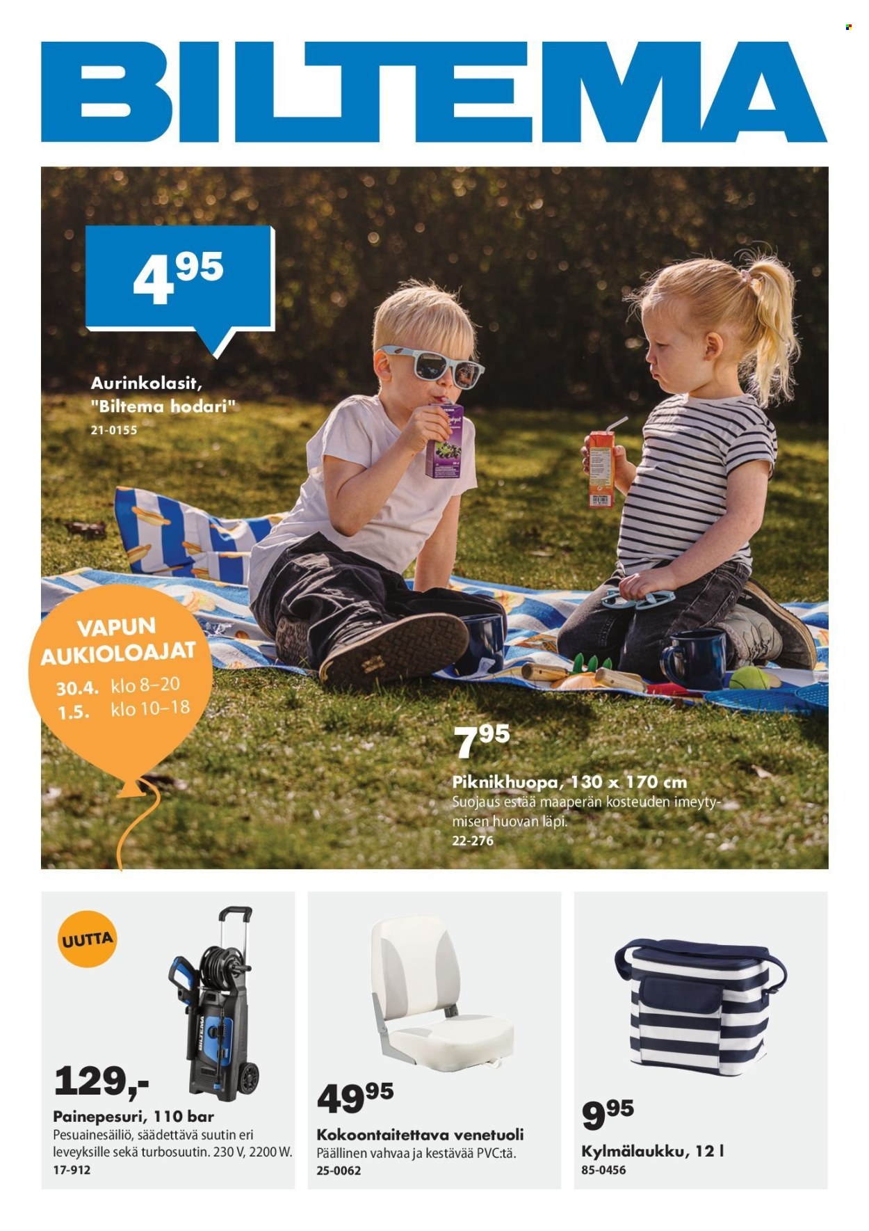 Biltema tarjoukset. Sivu 1