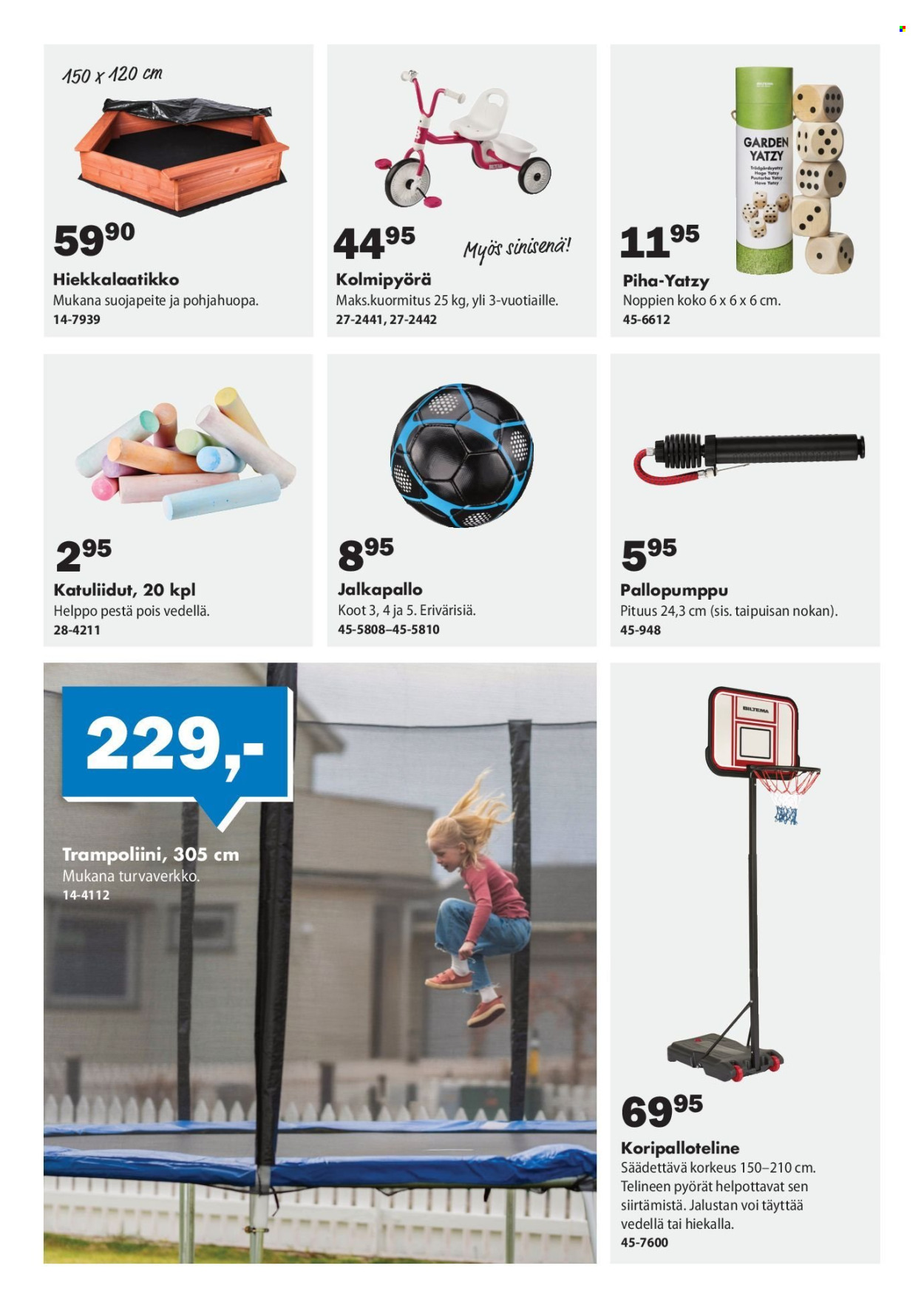 Biltema tarjoukset. Sivu 1