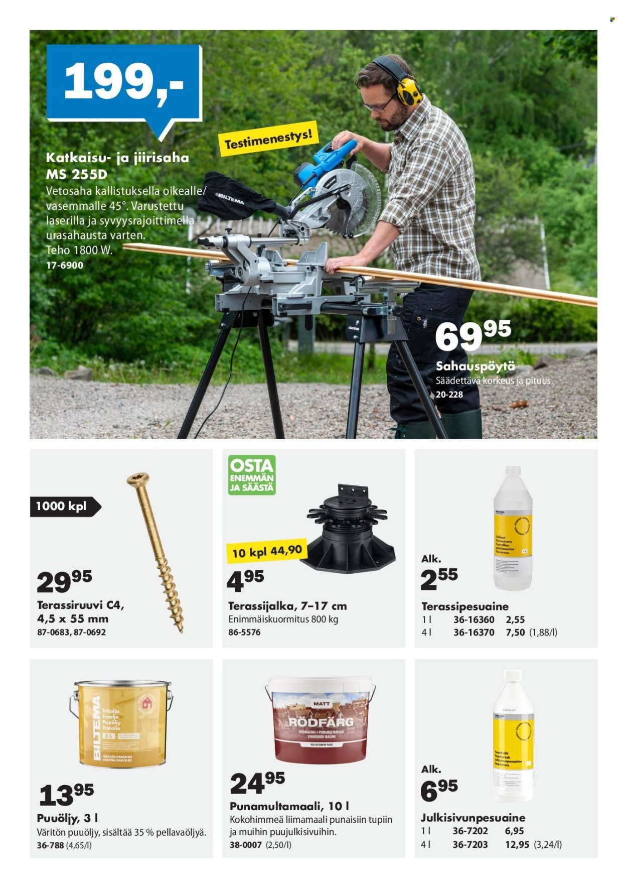Biltema tarjoukset. Sivu 1
