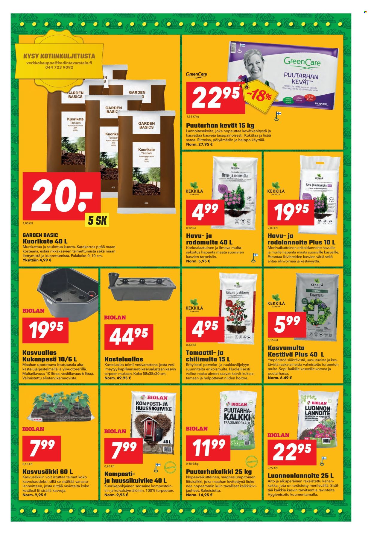 Kodintavaratalo tarjoukset - 05.05.2025 - 14.05.2025. Sivu 1