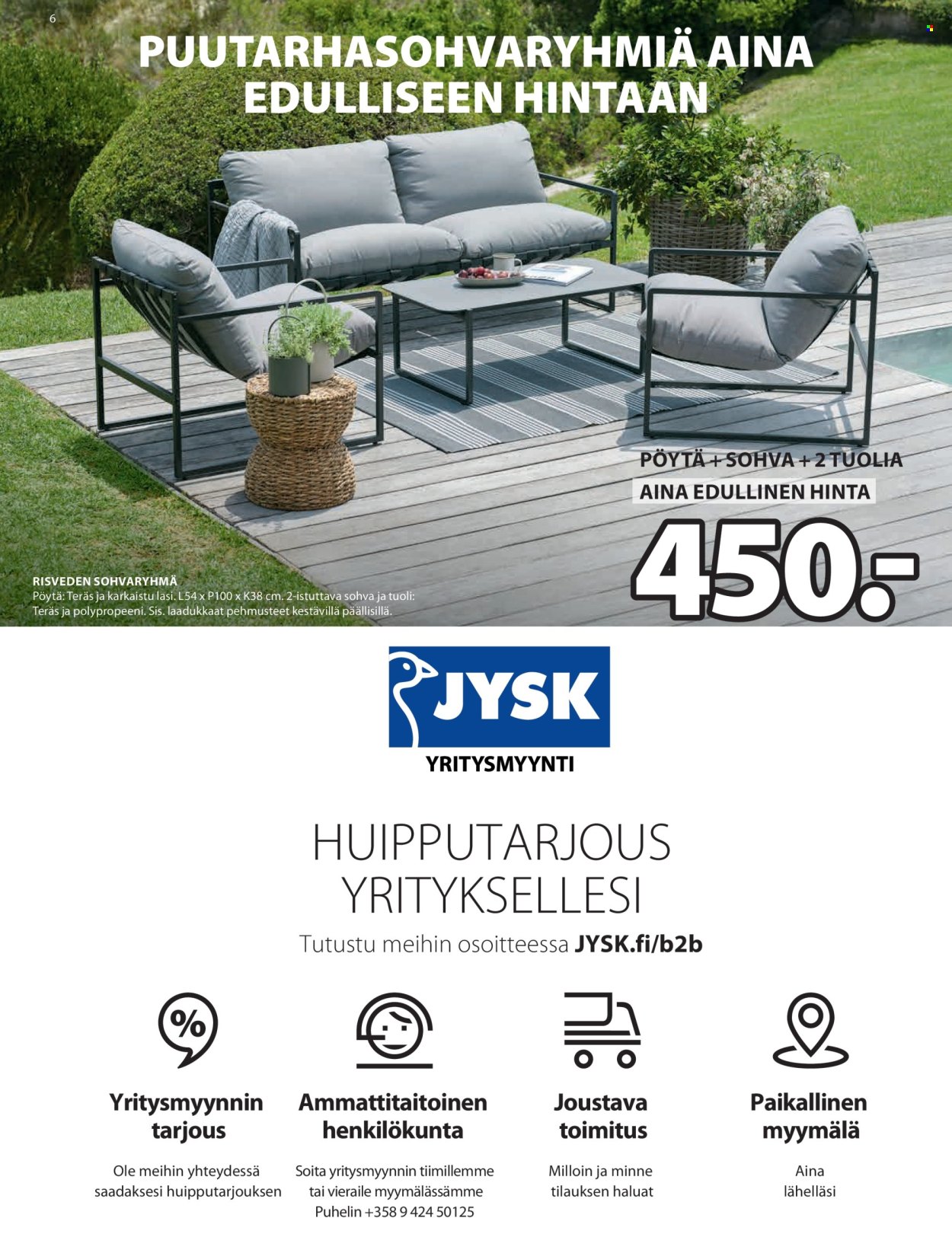 JYSK tarjoukset - 01.05.2025 - 14.05.2025. Sivu 1