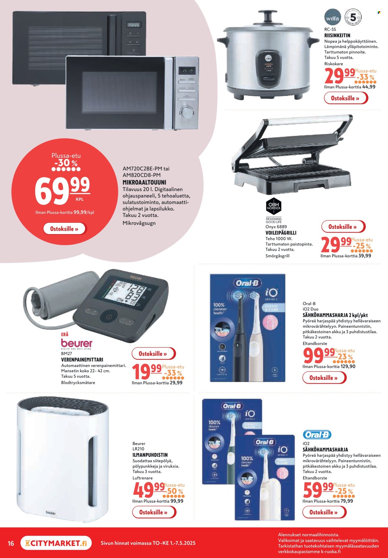 K-citymarket tarjoukset - 01.05.2025 - 07.05.2025. Sivu 1