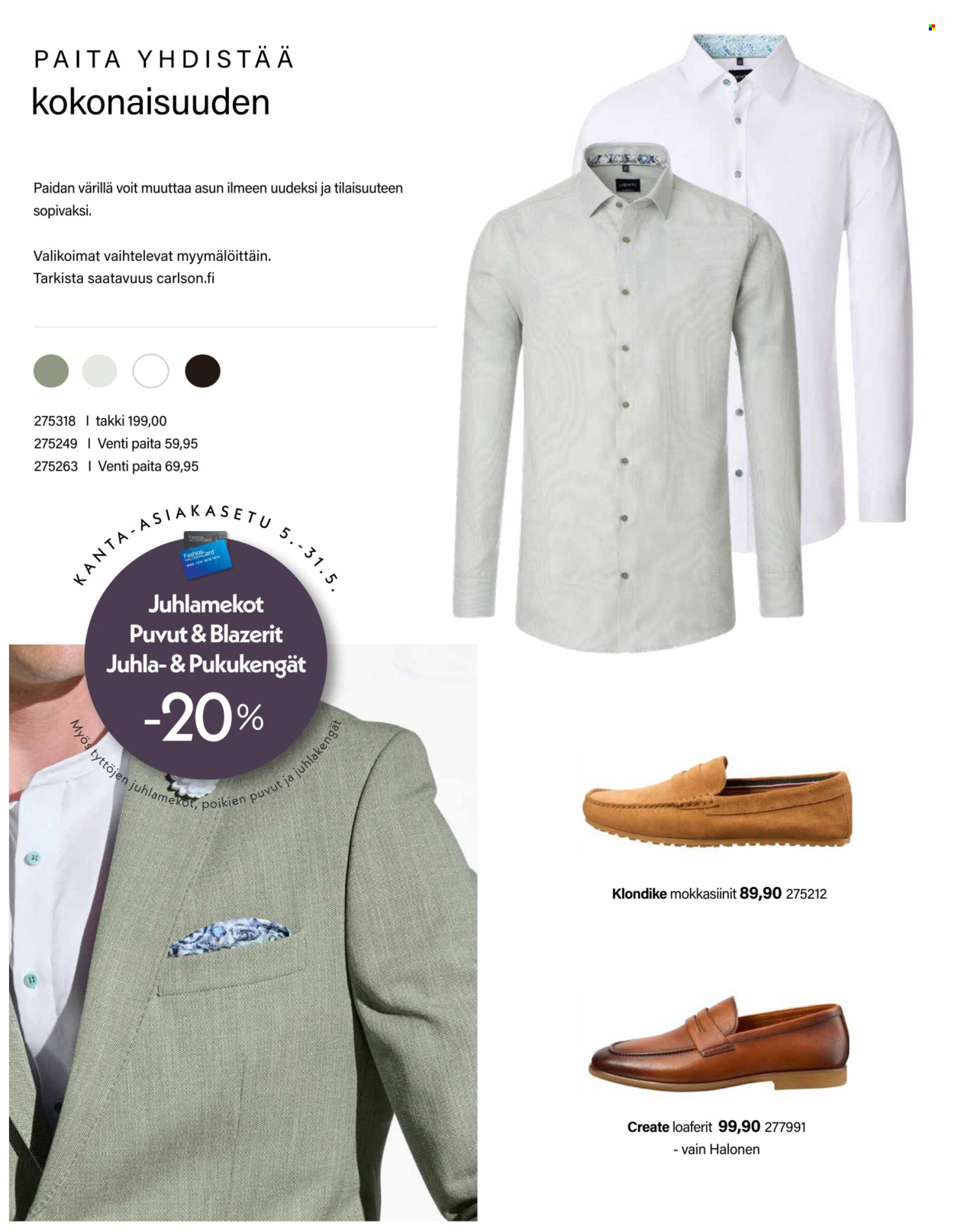 Carlson tarjoukset - 05.05.2025 - 31.05.2025. Sivu 1