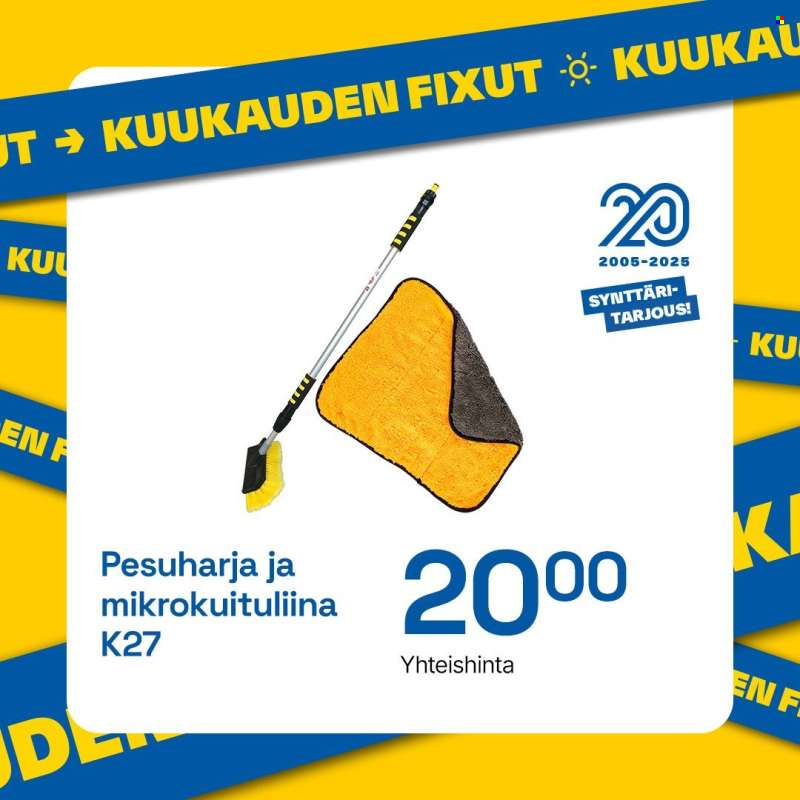 Fixus tarjoukset  - 01.05.2025 - 31.05.2025.