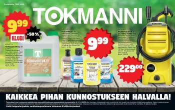 Tokmanni tarjoukset  - 05.05.2025 - 11.05.2025.