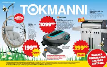 Tokmanni tarjoukset  - 05.05.2025 - 11.05.2025.