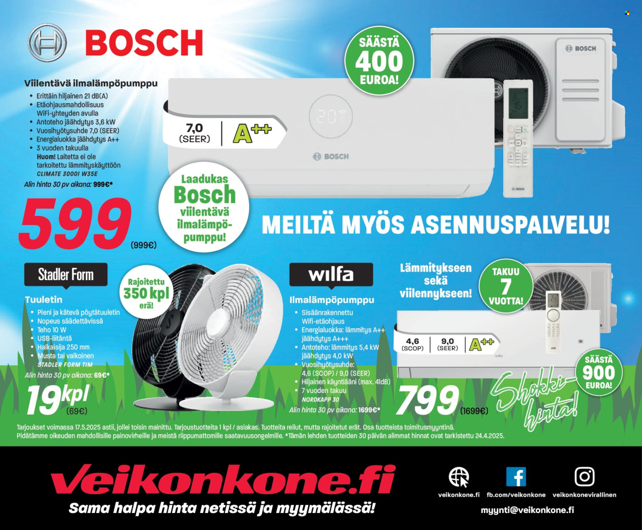 Veikon Kone tarjoukset - 05.05.2025 - 17.05.2025. Sivu 1