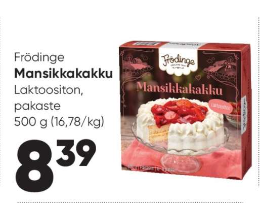 Frödinge Mansikkakakku