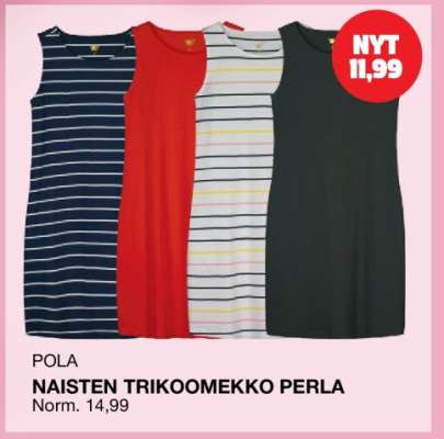 NAISTEN TRIKOOMEKKO PERLA