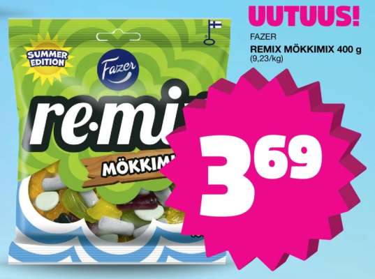 FAZER REMIX MÖKKIMIX 400 g