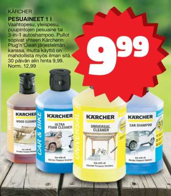 KÄRCHER PESUAINEET 1 l