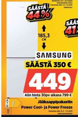 Samsung Jääkaappipakastin