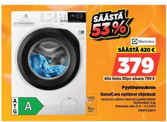 Electrolux Pyykinpesukone