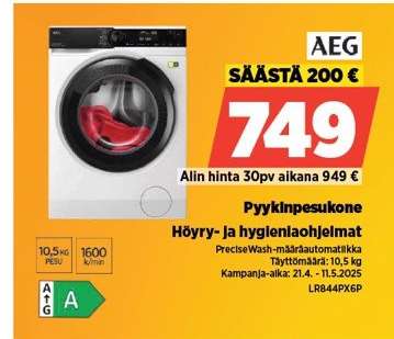 AEG Pyykinpesukone