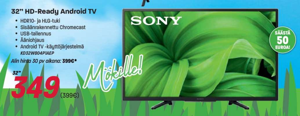 32" HD-Ready Android TV