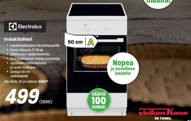 Electrolux Induktioliesi