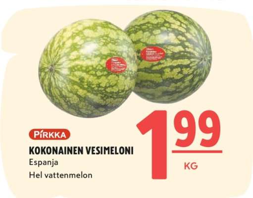 KOKONAINEN VESIMELONI