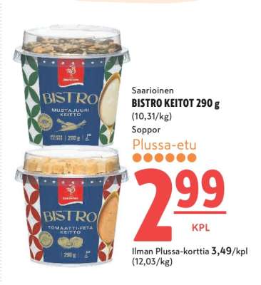 BISTRO KEITOT 290 g