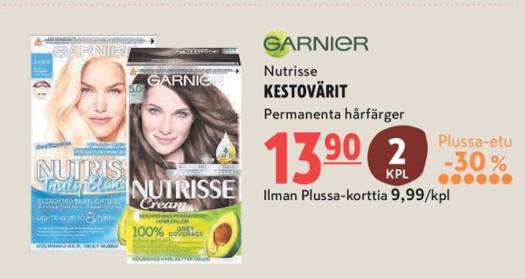 GARNIER Nutrisse KESTOVÄRIT