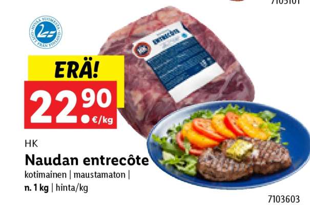 HK Naudan entrecôte