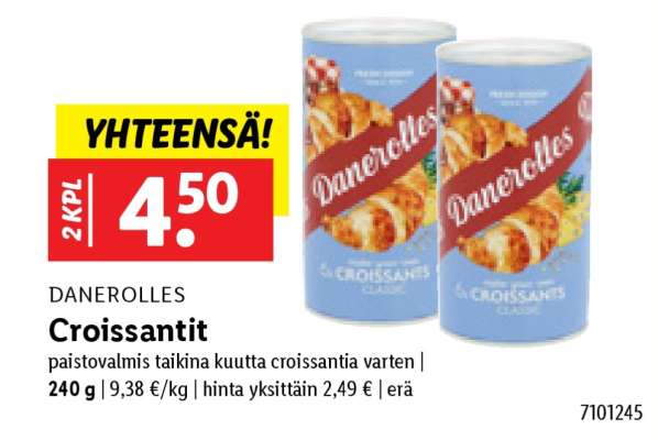 DANEROLLES Croissantit