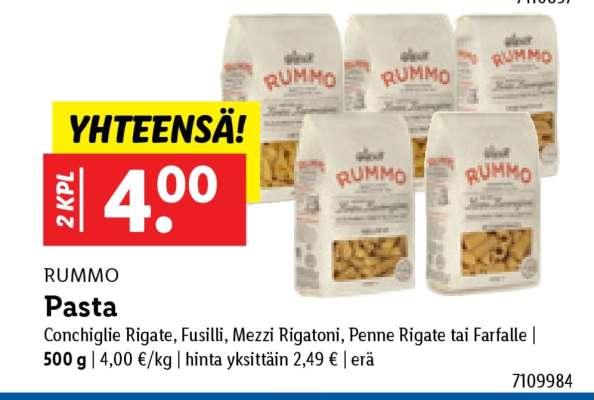 RUMMO Pasta