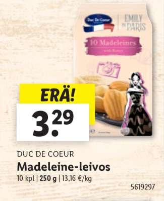 DUC DE COEUR Madeleine-leivos