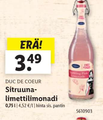 Sitruuna-limettilimonadi