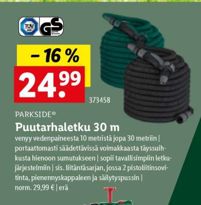 PARKSIDE® Puutarhaletku 30 m