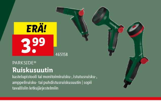 PARKSIDE Ruiskusuutin
