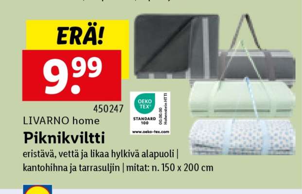 LIVARNO home Piknikviltti