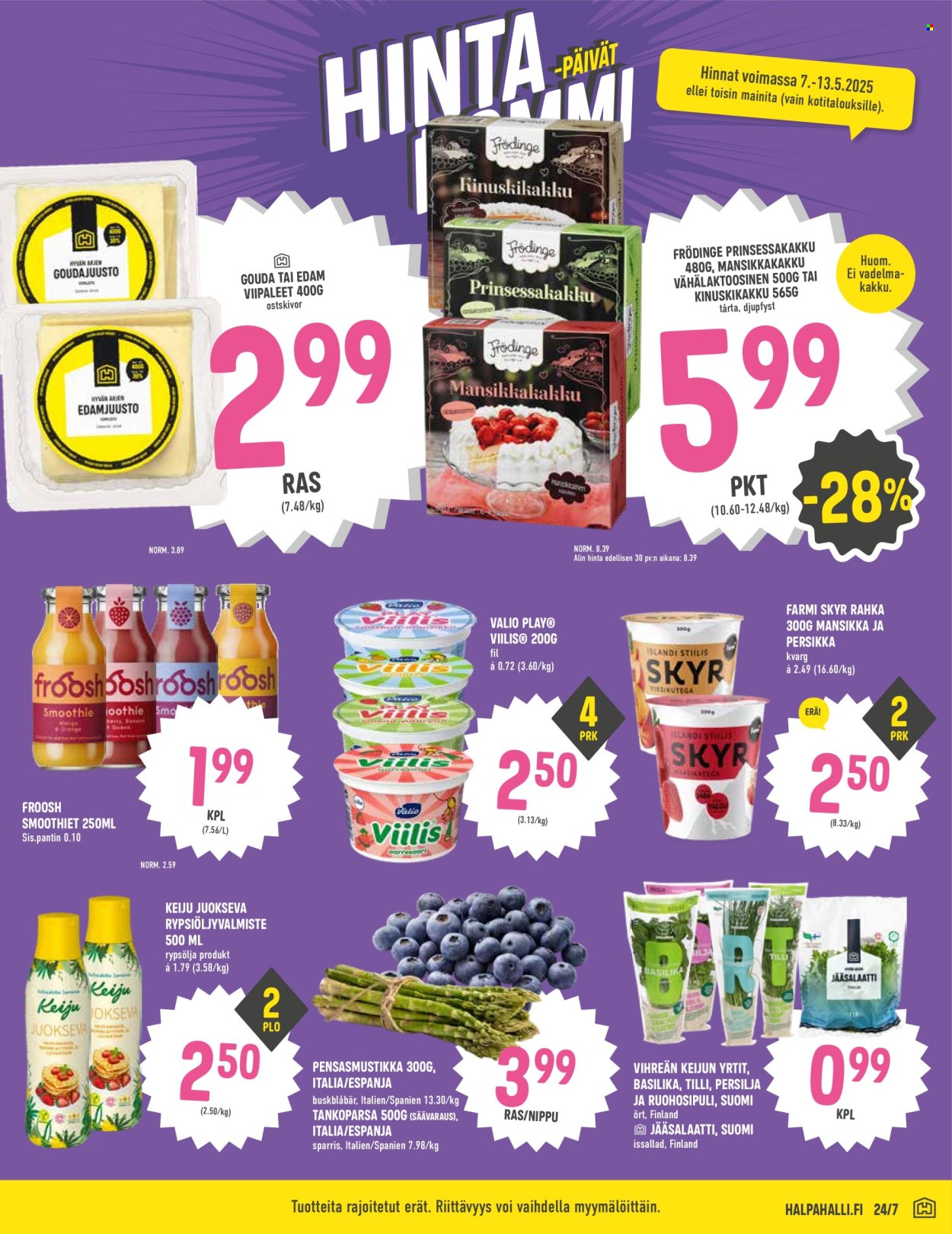 HalpaHalli tarjoukset - 07.05.2025 - 13.05.2025. Sivu 1