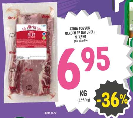 Atria Possun Ulkofilee Naturell
