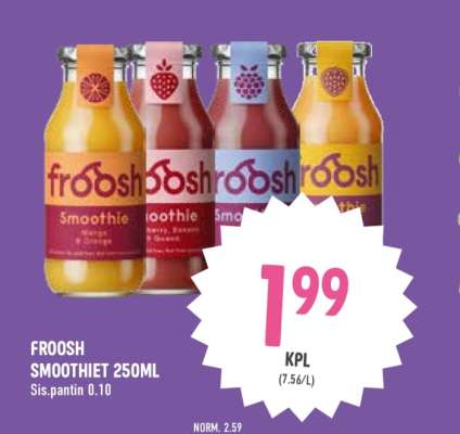 Froosh Smoothie 250ml