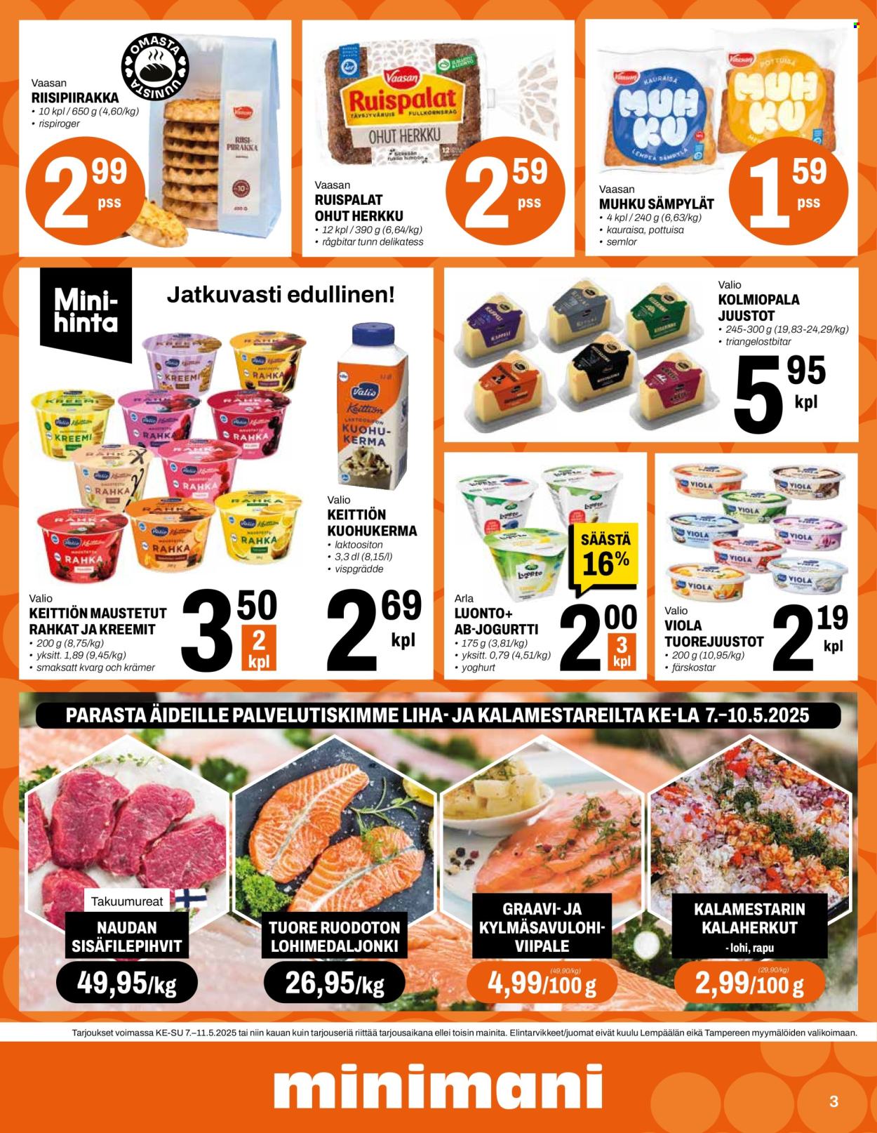 Minimani tarjoukset - 07.05.2025 - 11.05.2025. Sivu 1