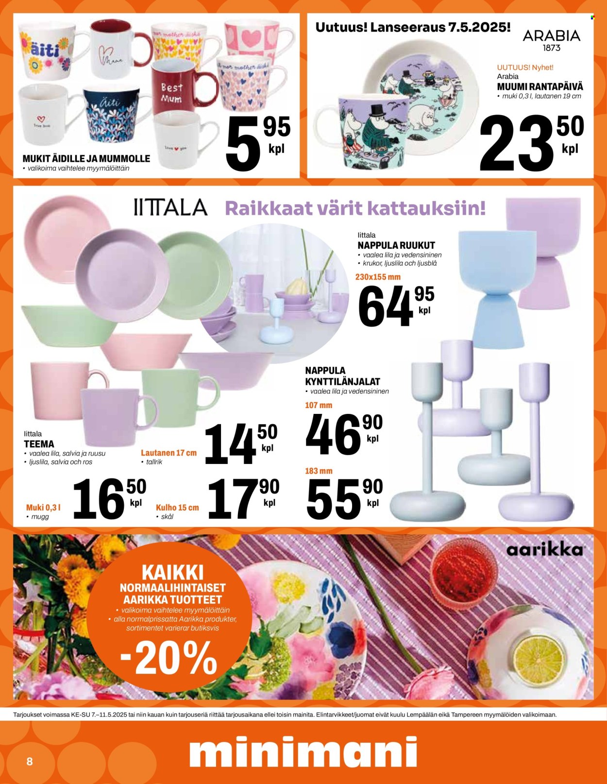 Minimani tarjoukset - 07.05.2025 - 11.05.2025. Sivu 1