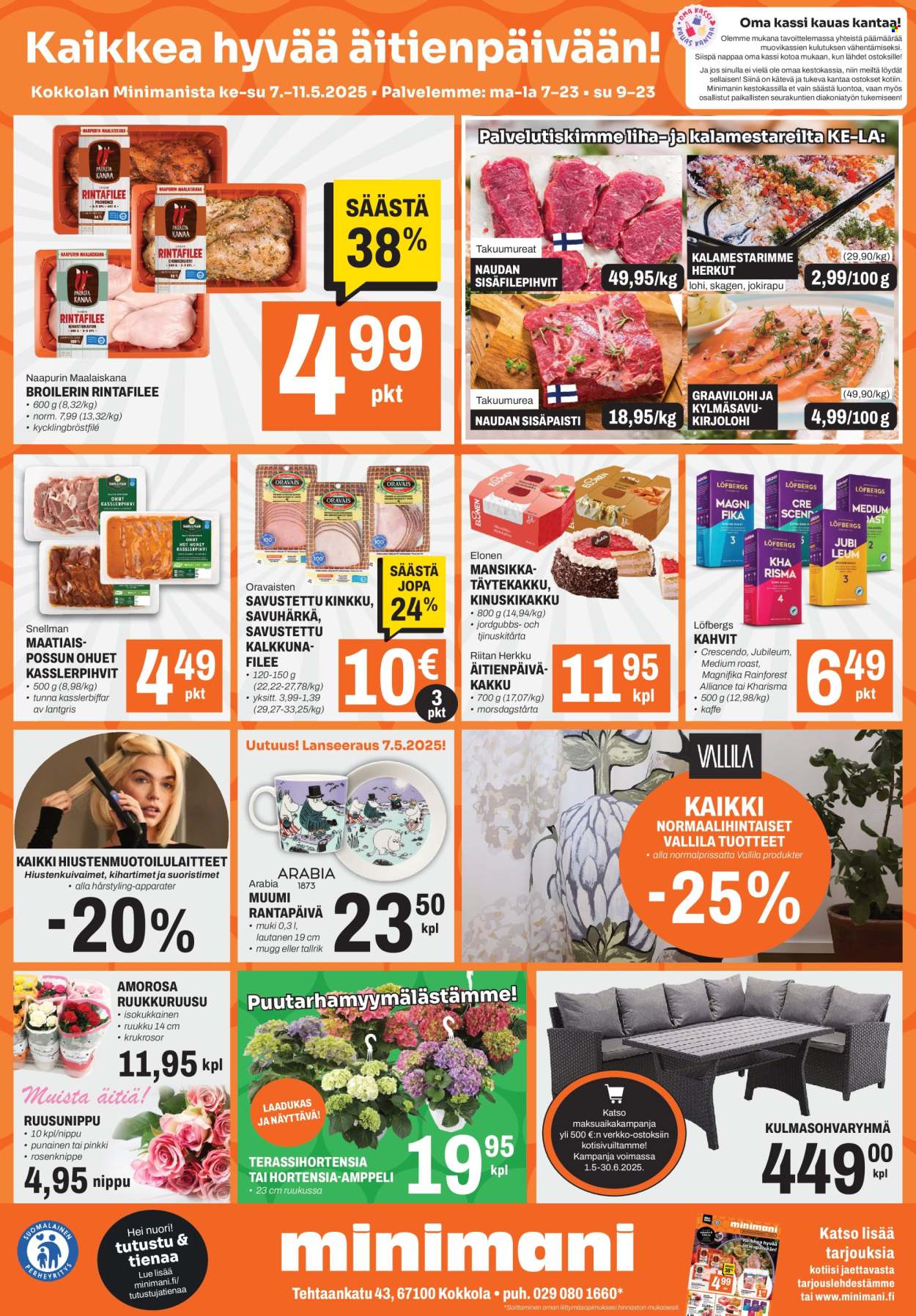 Minimani tarjoukset - 07.05.2025 - 11.05.2025. Sivu 1