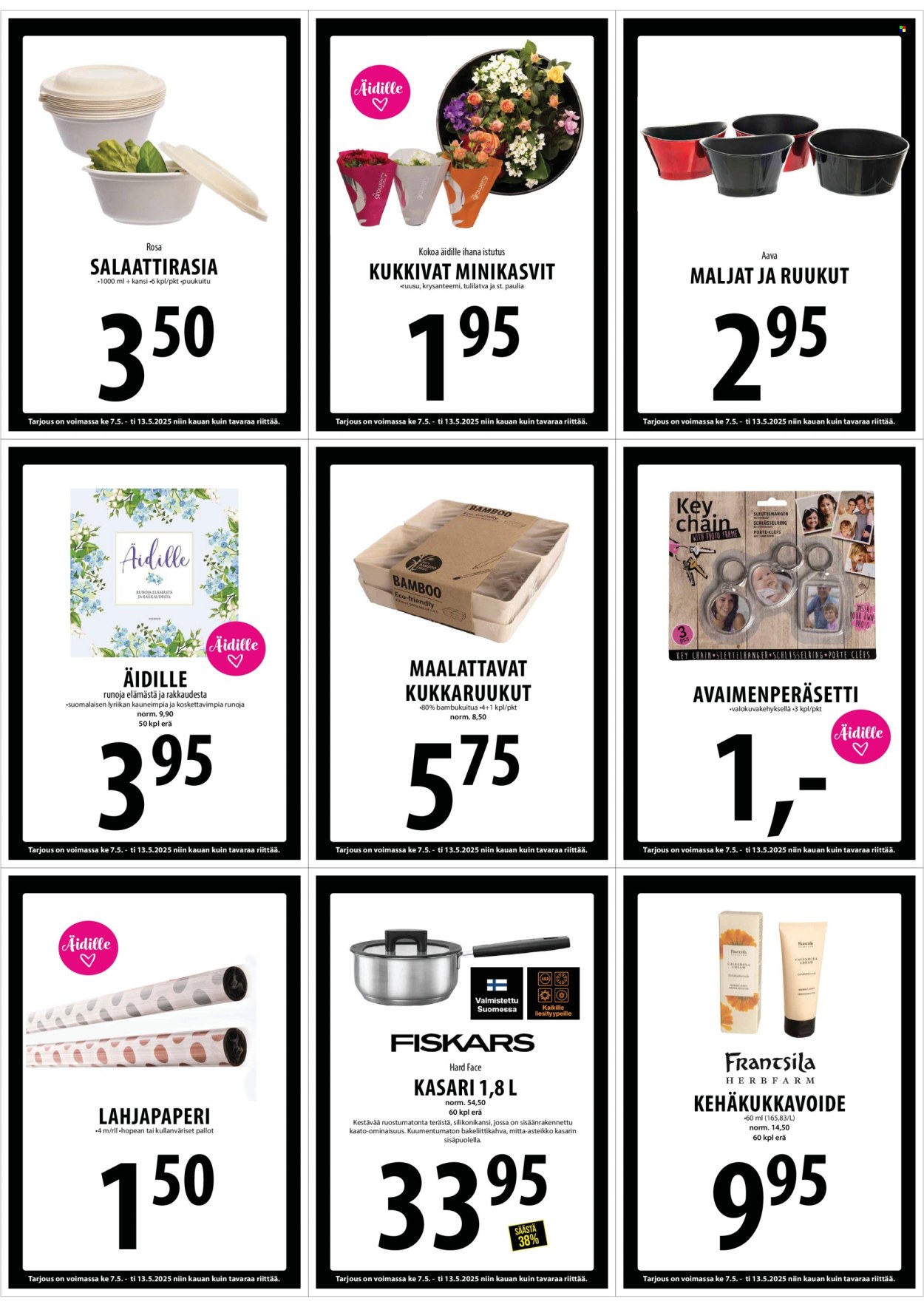 Tuuri tarjoukset - 07.05.2025 - 13.05.2025. Sivu 1