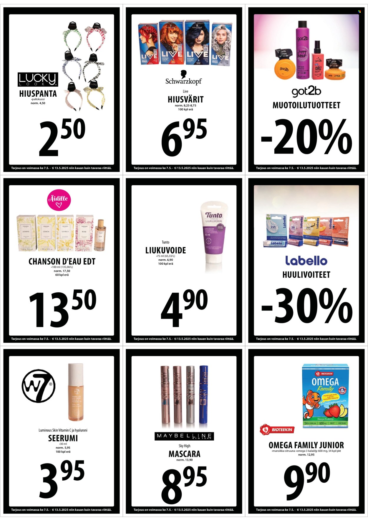 Tuuri tarjoukset - 07.05.2025 - 13.05.2025. Sivu 1