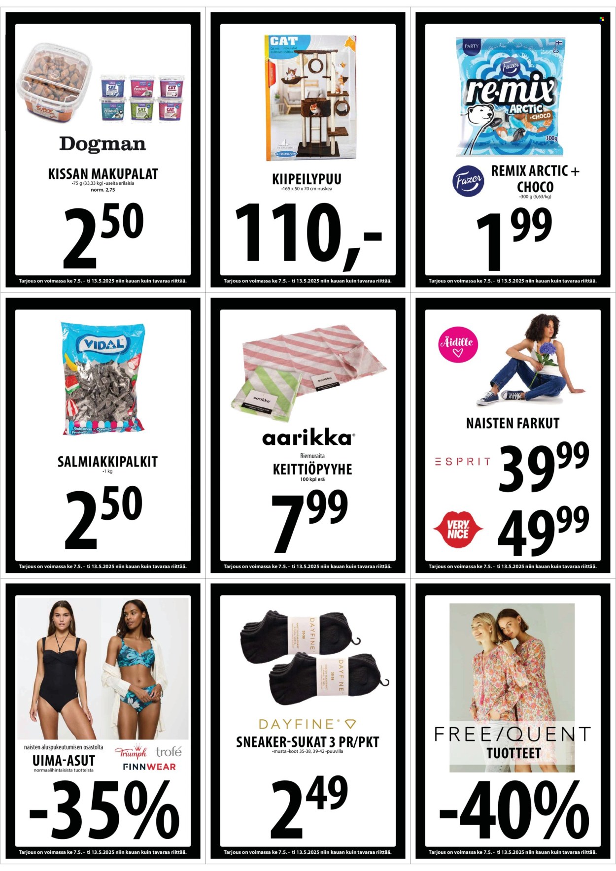 Tuuri tarjoukset - 07.05.2025 - 13.05.2025. Sivu 1