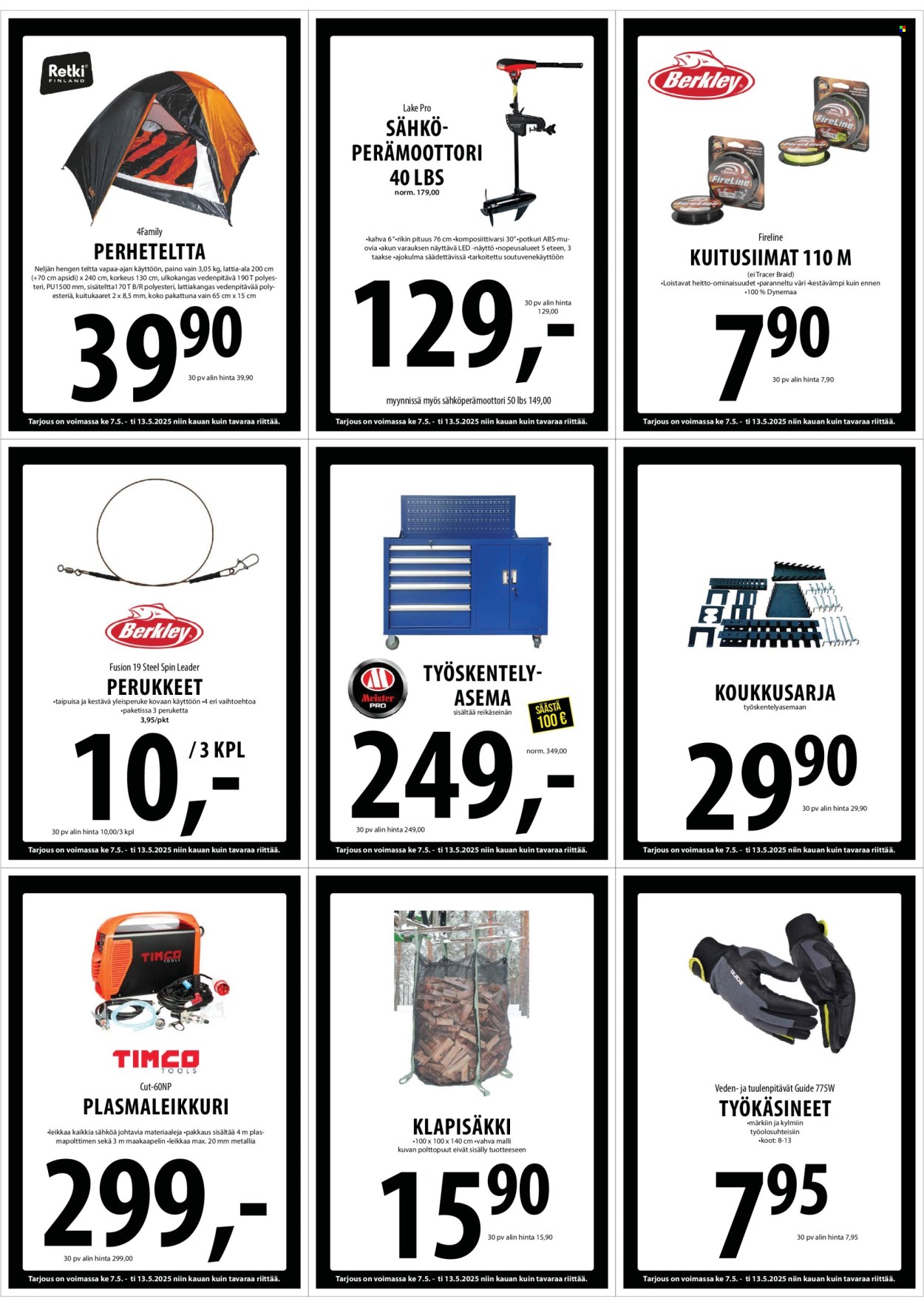 Tuuri tarjoukset - 07.05.2025 - 13.05.2025. Sivu 1