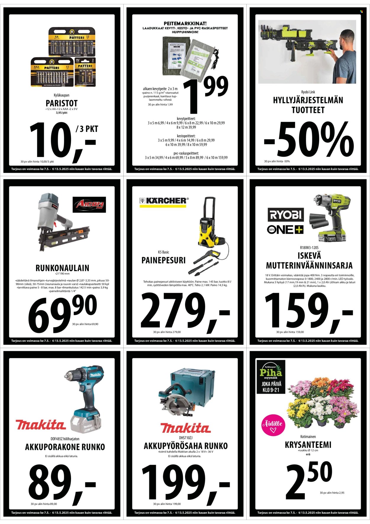 Tuuri tarjoukset - 07.05.2025 - 13.05.2025. Sivu 1